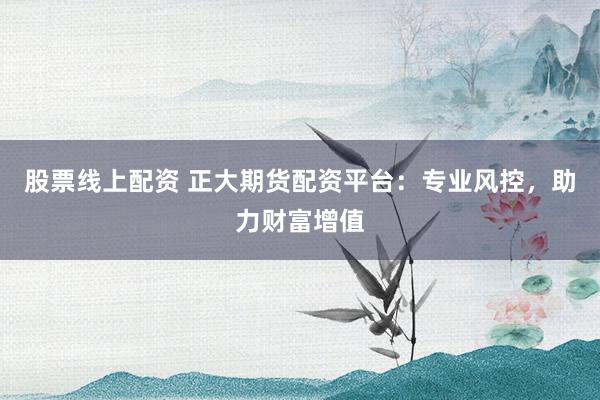 股票线上配资 正大期货配资平台：专业风控，助力财富增值